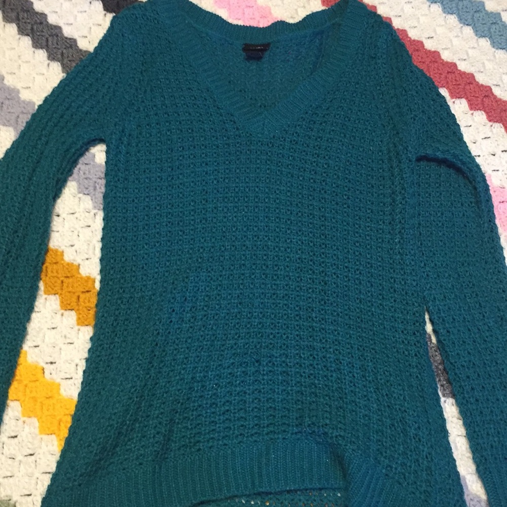 Green sweater
